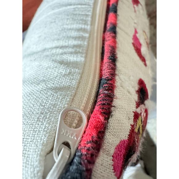 Secret Celebrity Gnome Zipper insert heart Love Pillow Tags 16 x 11 handstitched - Picture 3 of 10